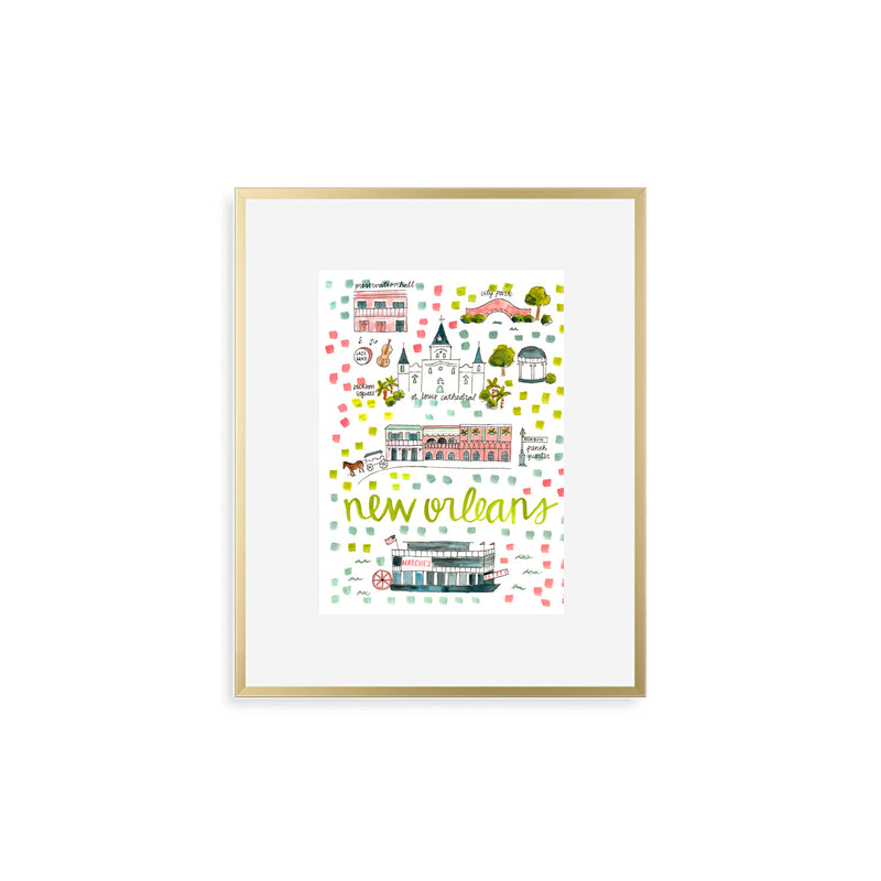 "New Orleans, LA" Fine Art Print