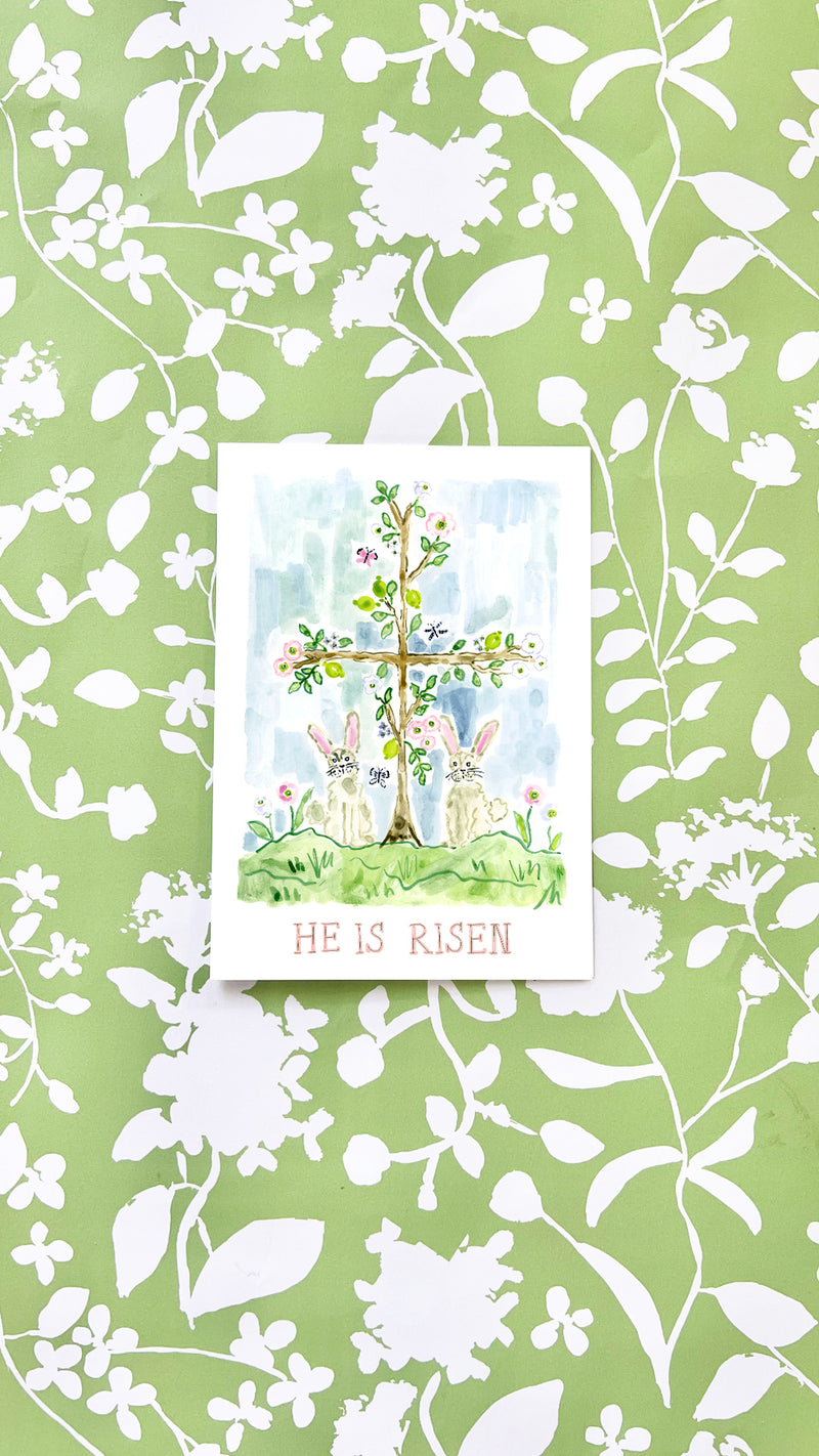 He is Risen Easter Card