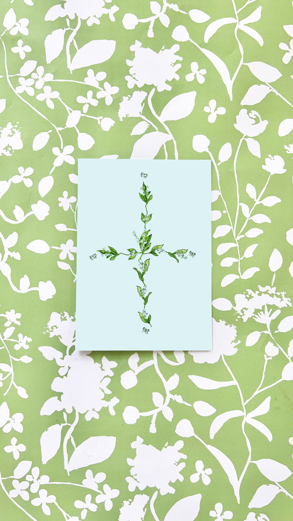 Lily Cross Card