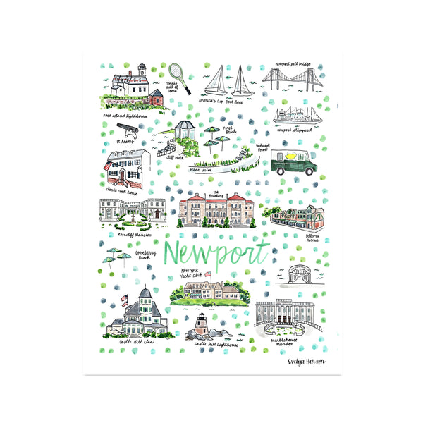 "Newport, RI" Fine Art Print