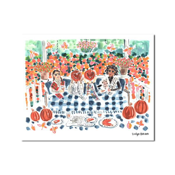 The "Pumpkin Everything" Fine Art Print