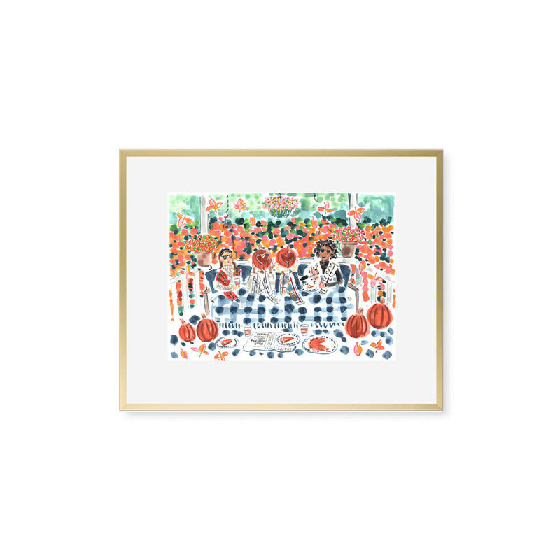 The "Pumpkin Everything" Fine Art Print