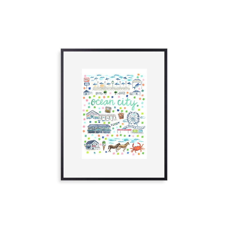 "Ocean, City, MD" Fine Art Print