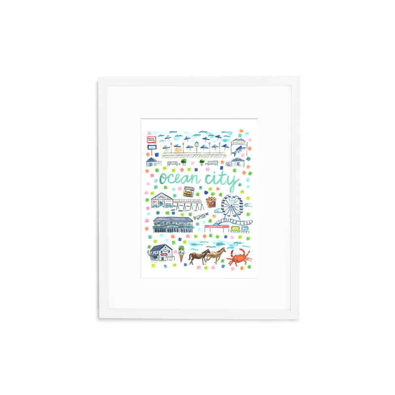 "Ocean, City, MD" Fine Art Print