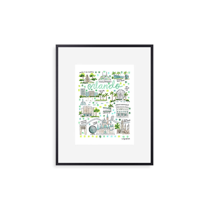 "Orlando, FL" Fine Art Print
