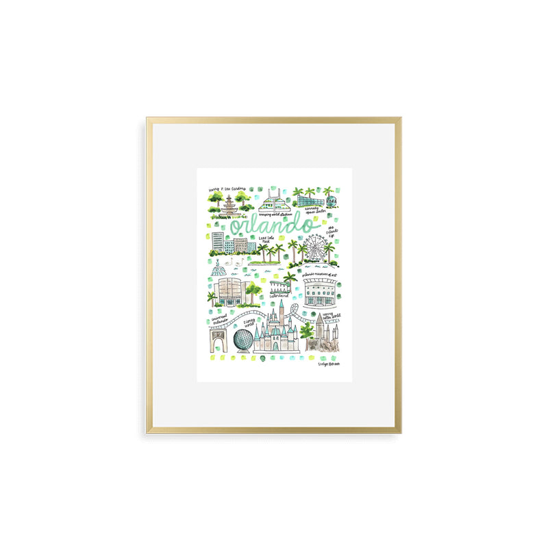"Orlando, FL" Fine Art Print