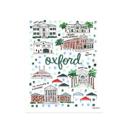 "Oxford, MS" Fine Art Print