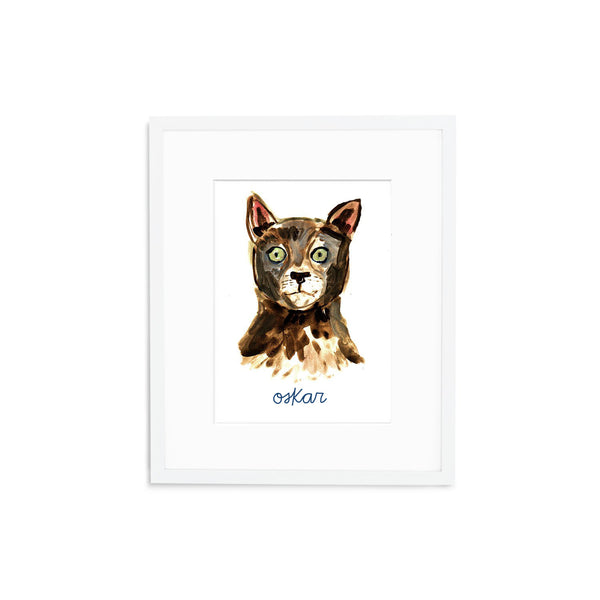 Personalized Cat Print