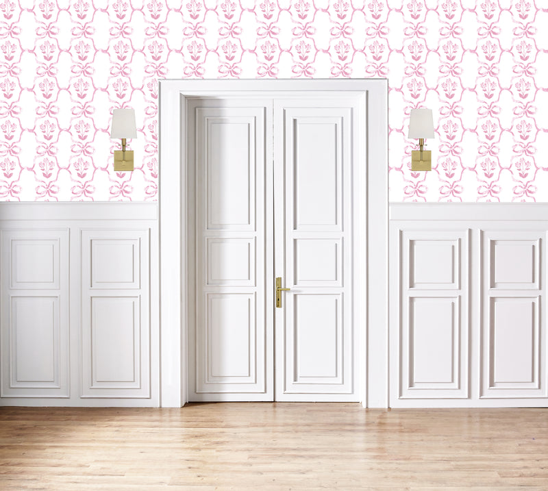 Trois Wallpaper - Pink