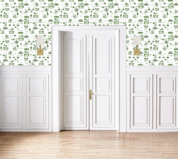 Kyger Wallpaper - Green