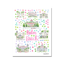 "Palm Beach, FL" Fine Art Print