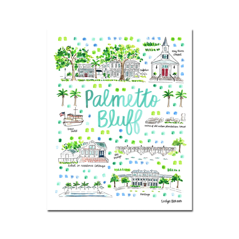 "Palmetto Bluff, SC" Fine Art Print