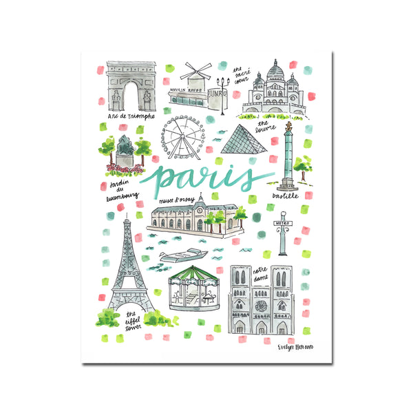 "Paris, France" Fine Art Print