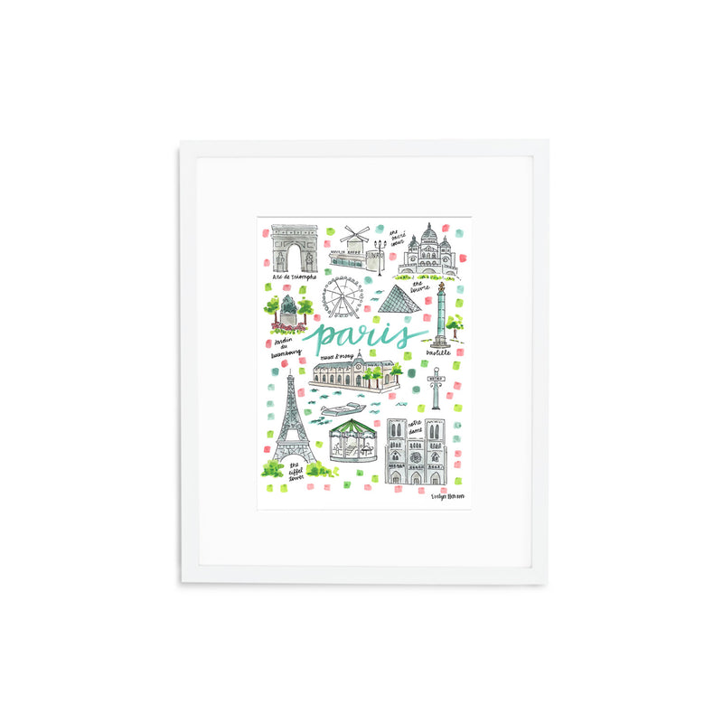 "Paris, France" Fine Art Print