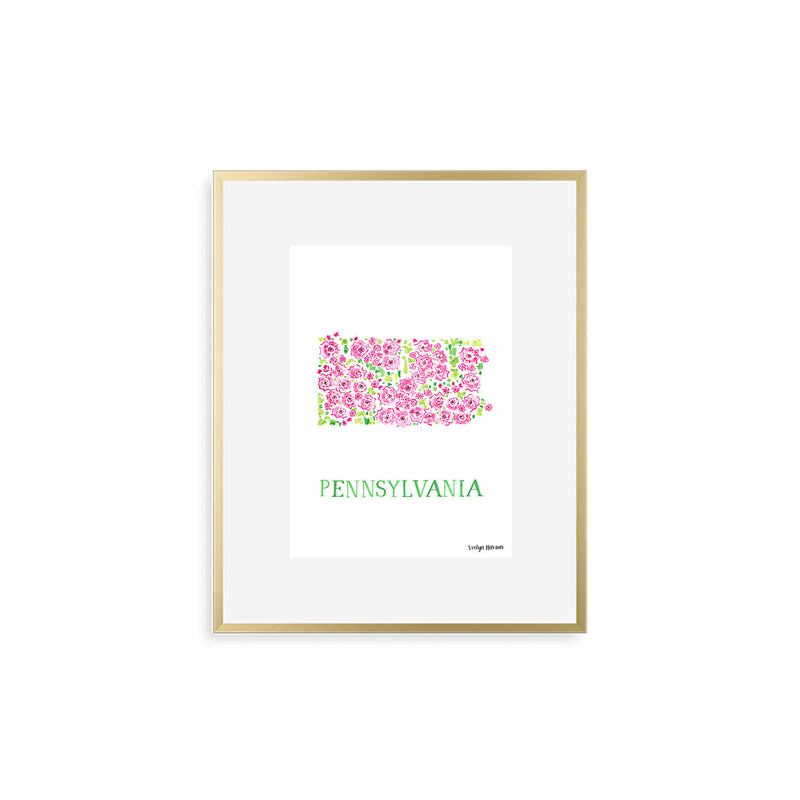 Pennsylvania Mountain Laurel Flower Print
