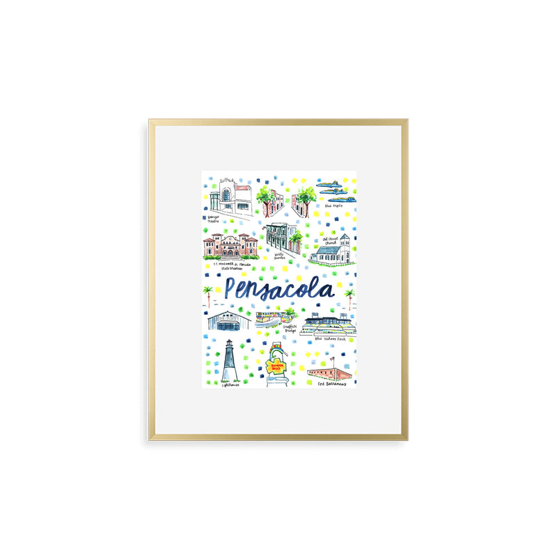 "Pensacola, FL" Fine Art Print