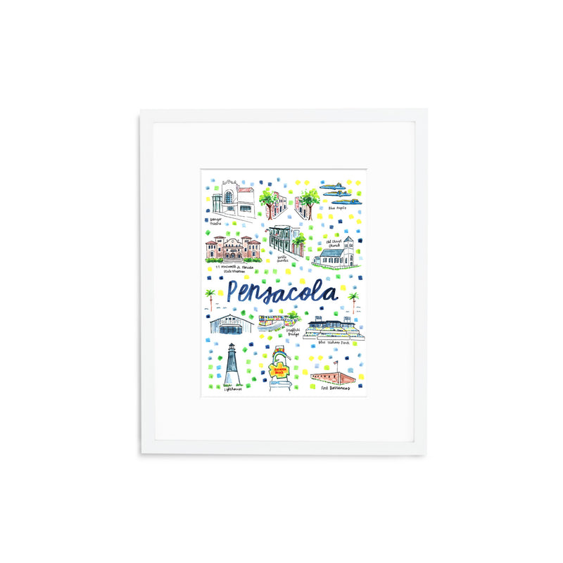 "Pensacola, FL" Fine Art Print