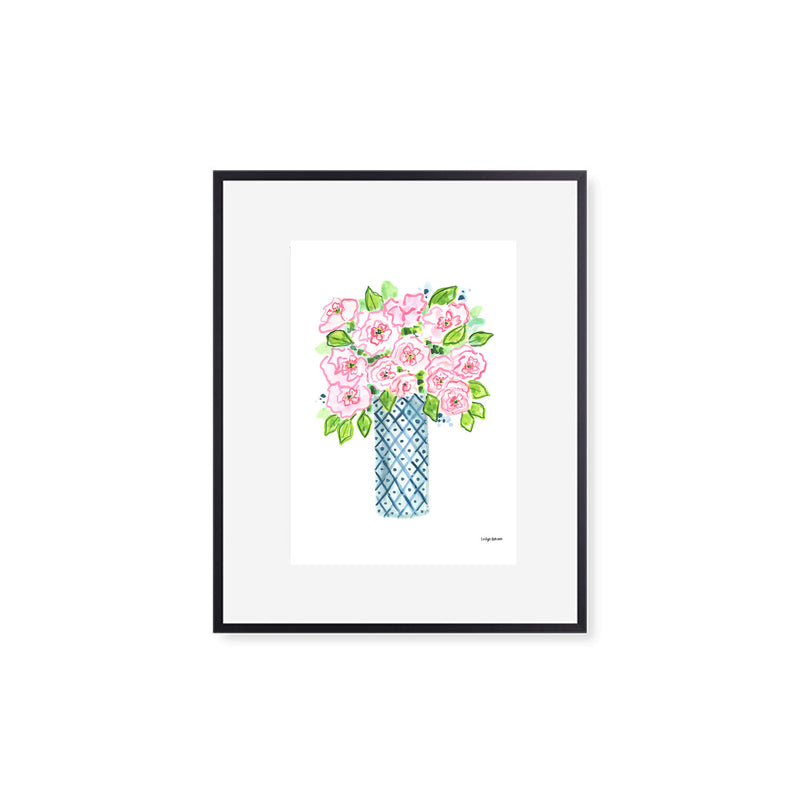 The "Stop and Smell the Peonies" Fine Art Print