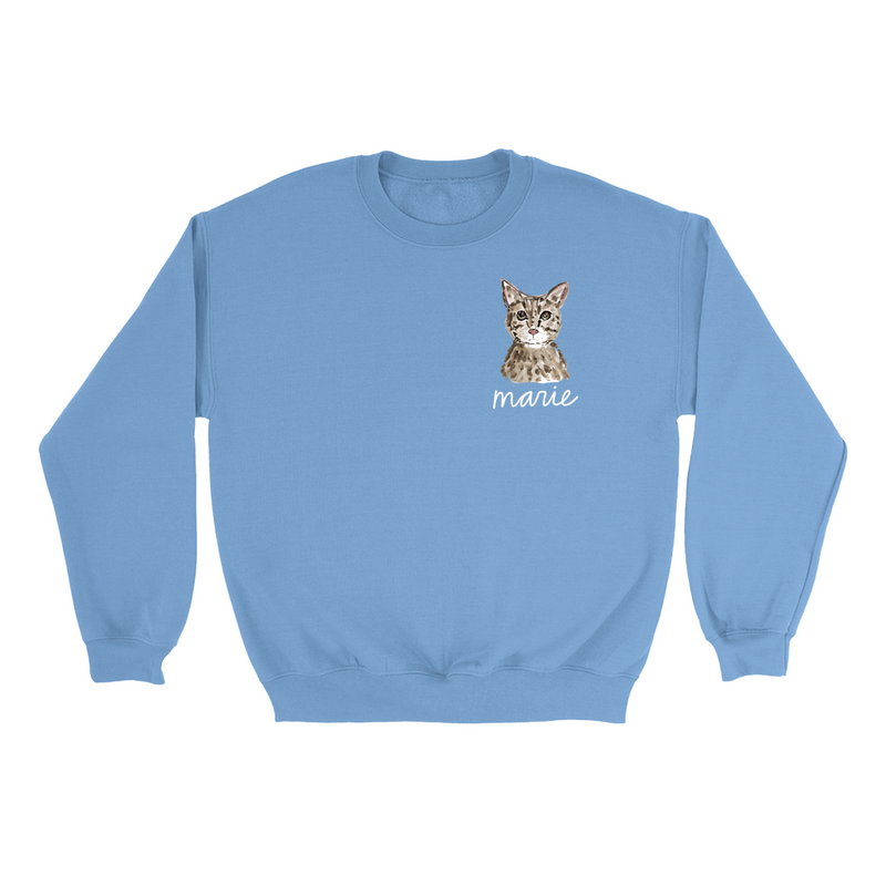 Personalized Cat Sweatshirt (Limited Availability)