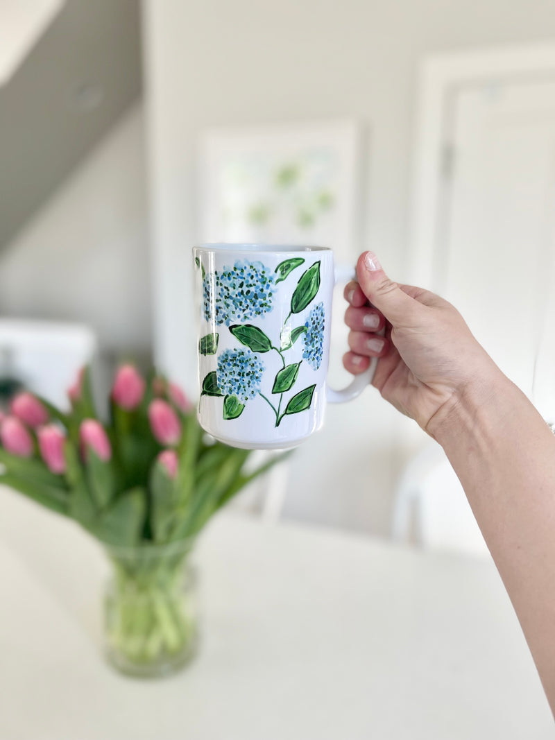 Hydrangea Mug