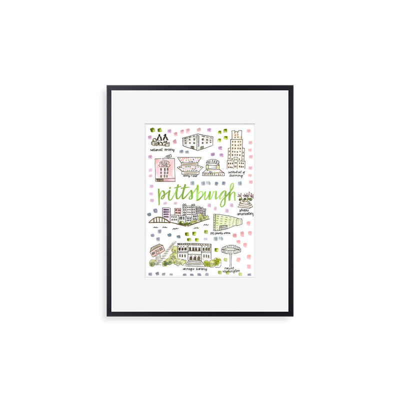 "Pittsburgh, PA" Fine Art Print