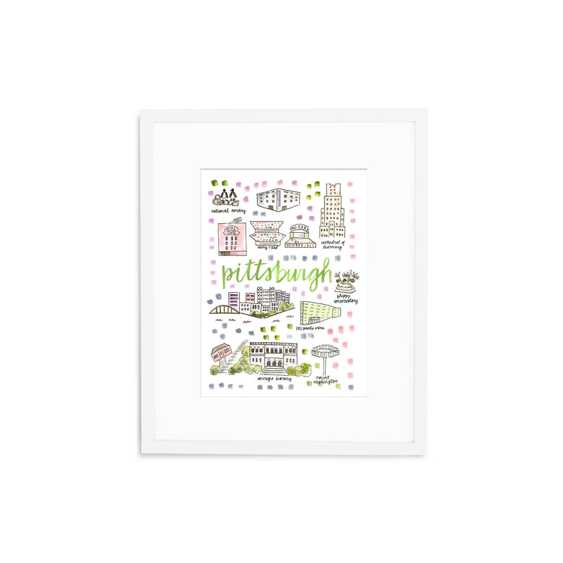 "Pittsburgh, PA" Fine Art Print