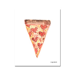 The "Pizza Delivery (Extra Love)" Fine Art Print