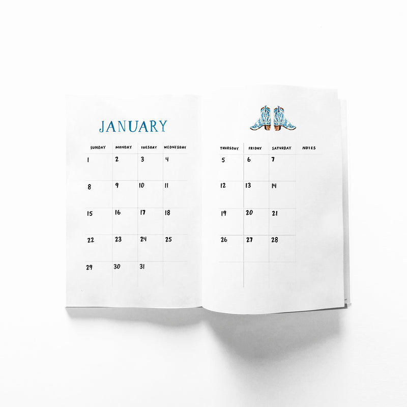 2023 Monthly & Weekly Planner