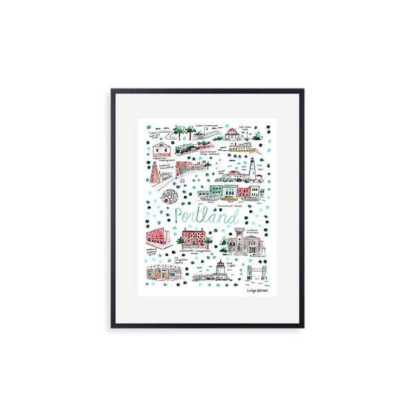 "Portland, ME" Fine Art Print