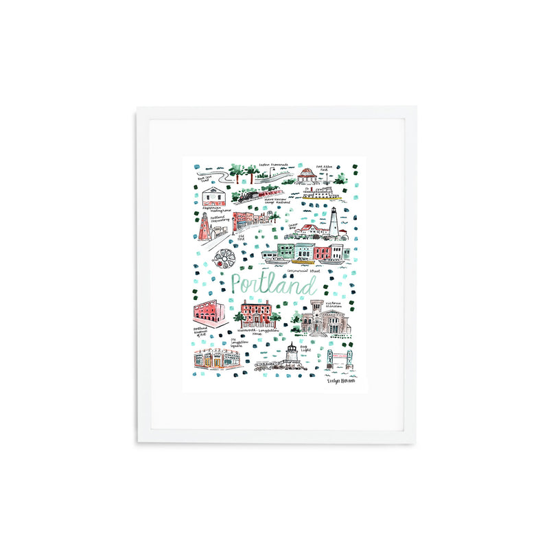 "Portland, ME" Fine Art Print