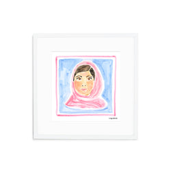 The "Malala Yousafzai" Fine Art Print