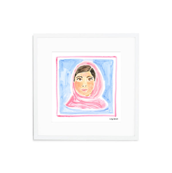 The "Malala Yousafzai" Fine Art Print