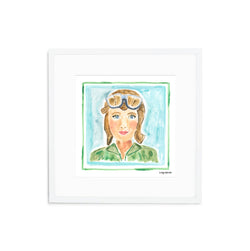 The "Amelia Earhart" Fine Art Print