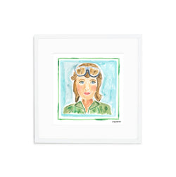 The "Amelia Earhart" Fine Art Print