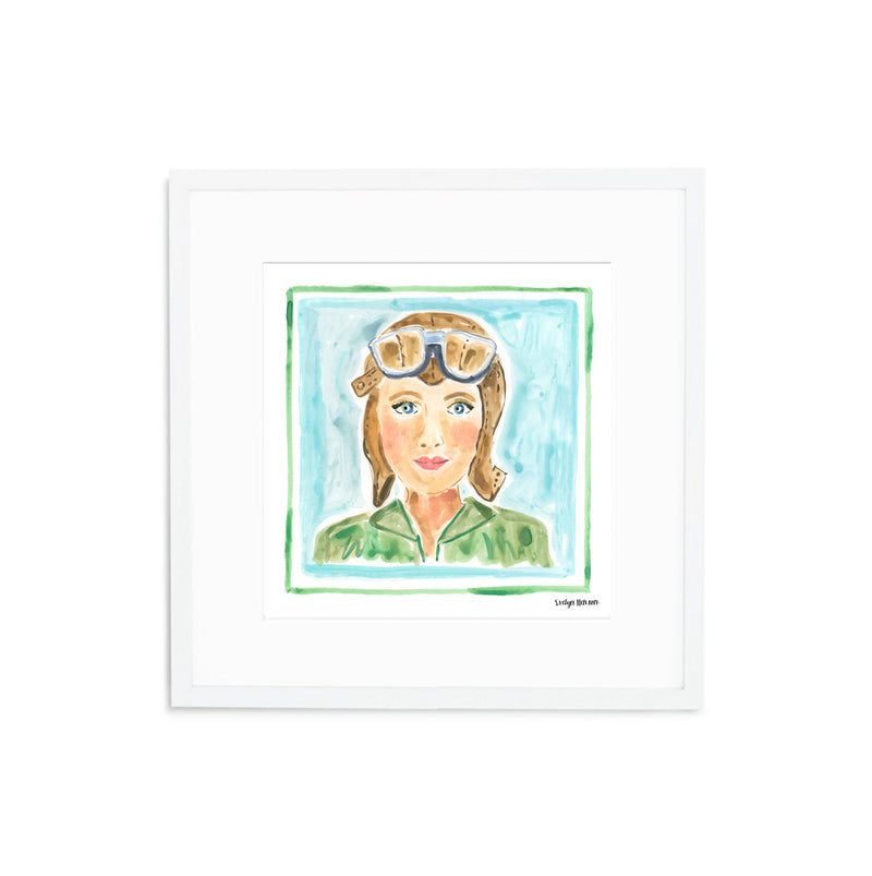 The "Amelia Earhart" Fine Art Print