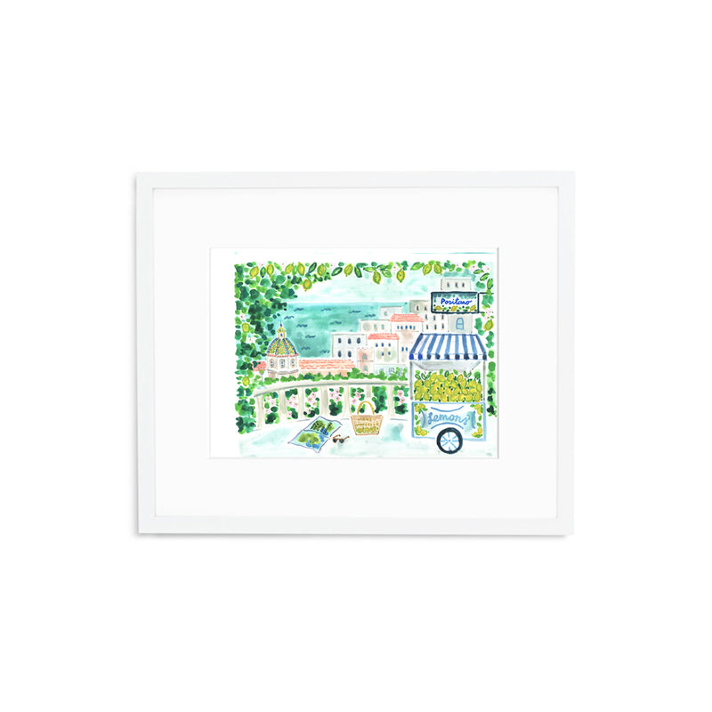 The "Positano Lemons" Fine Art Print