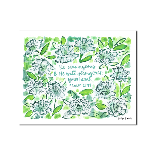 The "1 Thessalonians 5:11" Fine Art Print