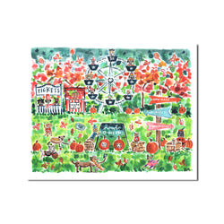 The "Howl-oween Carnival" Fine Art Print