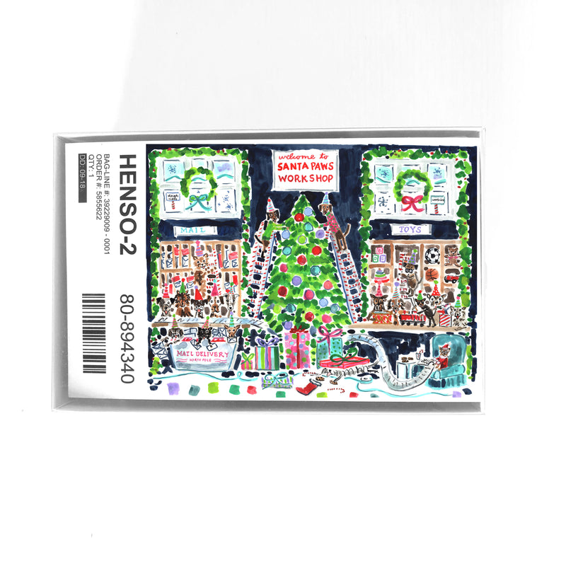 Santa Paws Workshop Puzzle