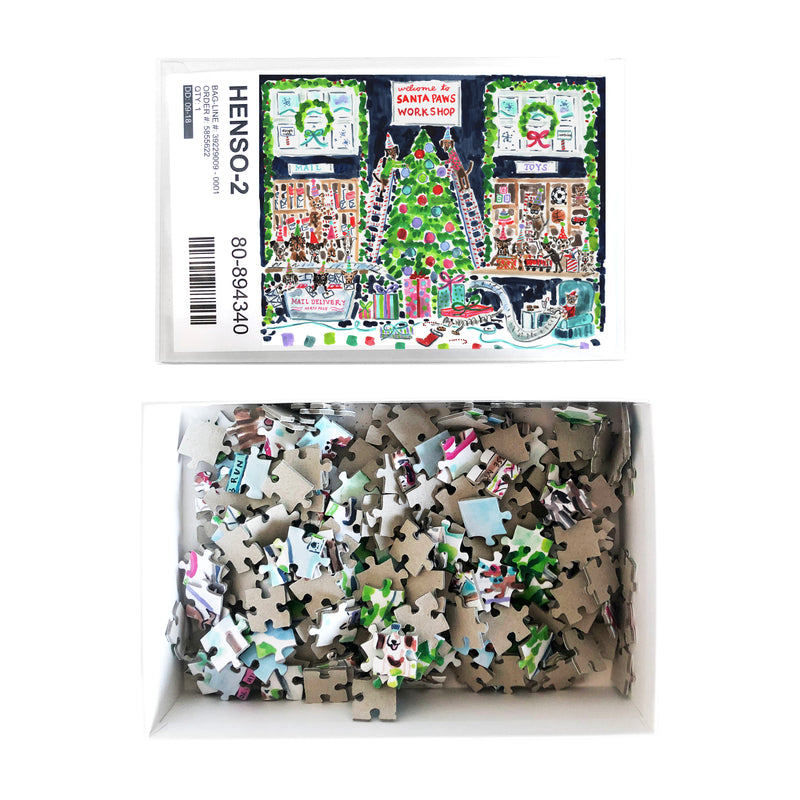 Santa Paws Workshop Puzzle