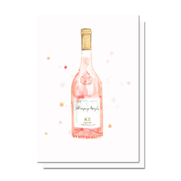 Rose Bottle Card