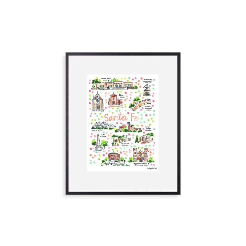 "Santa Fe, NM" Fine Art Print