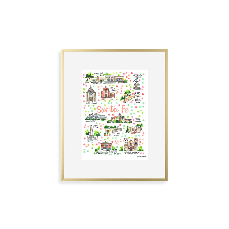 "Santa Fe, NM" Fine Art Print
