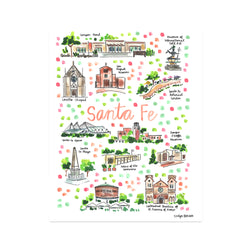 "Santa Fe, NM" Fine Art Print
