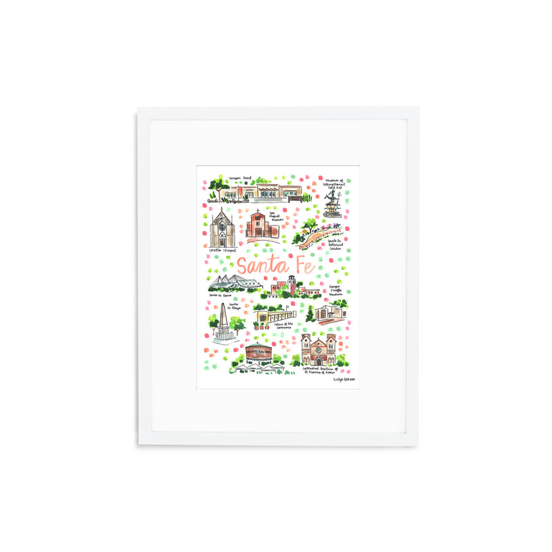 "Santa Fe, NM" Fine Art Print