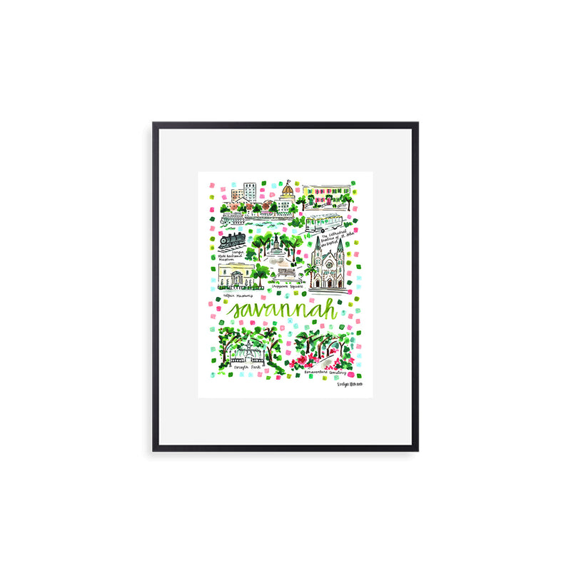 "Savannah, GA" Fine Art Print