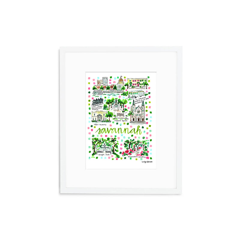 "Savannah, GA" Fine Art Print