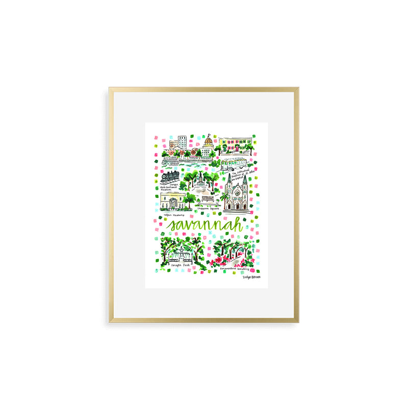 "Savannah, GA" Fine Art Print