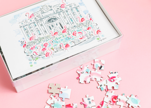 Flamingo to Rome Puzzle