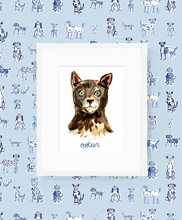 Personalized Cat Print